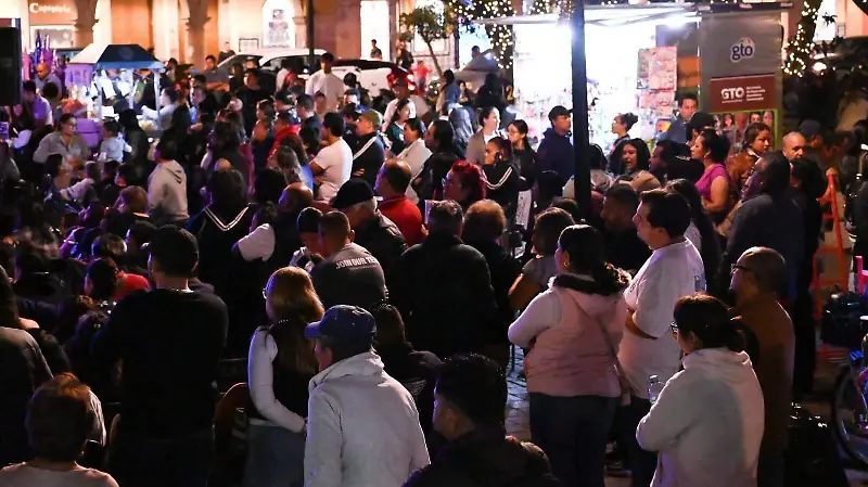 El público disfrutó de esta obra.